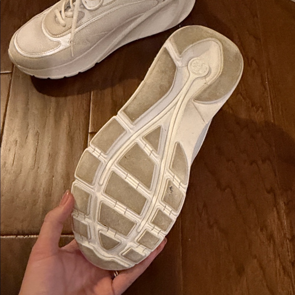 Tory Burch White Sneakers - Picture 3 of 8